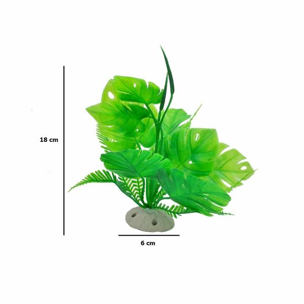 Jainsons Pet Products Aquarium Resin Artificial Plastic Plant Fish Tank Ornament Tree Decoration