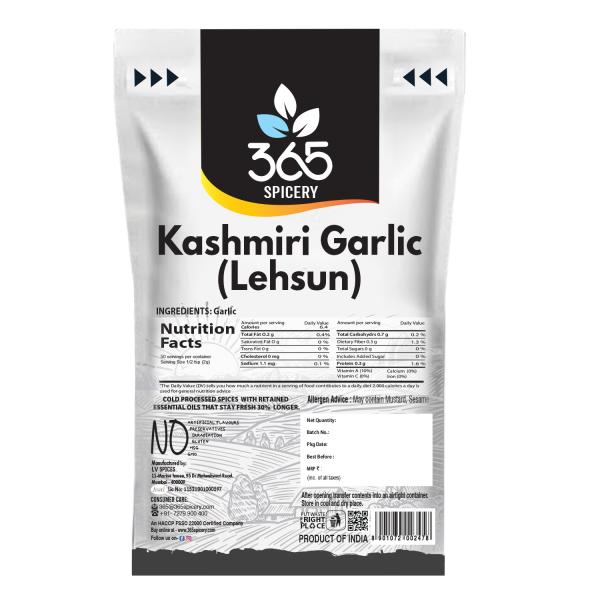 365 Spicery Kashmiri Garlic / Lehsun 1 Kg JioMart