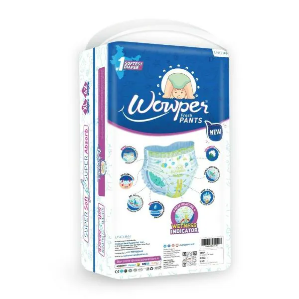 Wowper Fresh Pant Style Diaper New Extra Large (XL) 42 Count (1417 kg