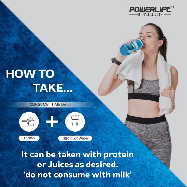 PowerLift Creatine Monohydrate With Shaker (100gm, Unflavored) Muscle Repair & Recovery, 33