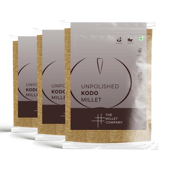 The Millet Company Unpolished Kodo Millet 3 kg JioMart