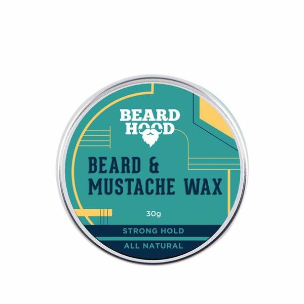 Beardhood All Natural Mustache And Beard Wax For Strong Hold And Natural Musky Scent 30 G JioMart