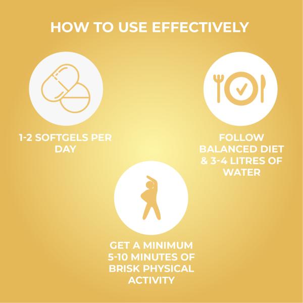 Mojocare Double strength Omega3 for Eyes, Brain and Heart Health 60