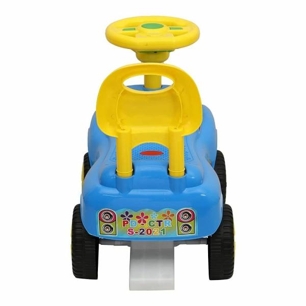 Goyal's Blue Plastic Magic Rider Push Car for Kids - JioMart