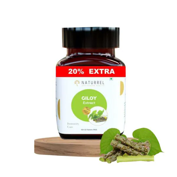 Naturrel Giloy Extract Tablet For Boosting Immunity 60 Tablets JioMart
