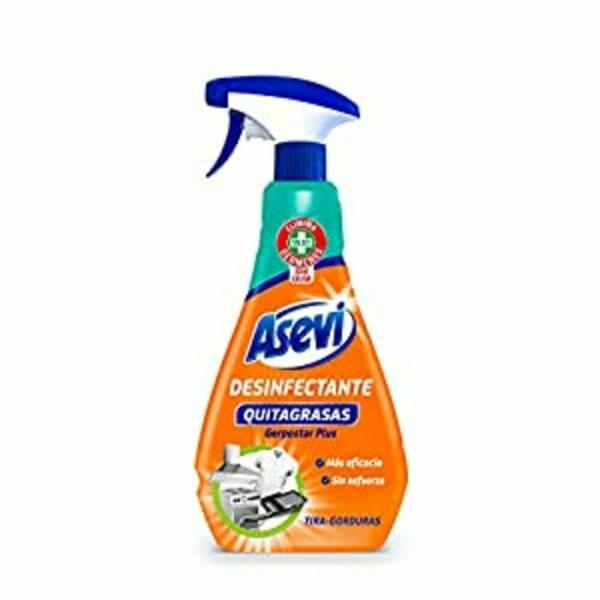 Asevi Hygienic Concentrated Grease Remover 750ml for cleaning kitchen oil & removes stubborn