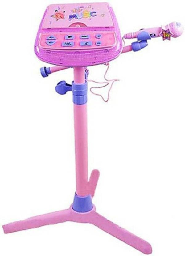 Sanjary Plastic Dream Star Karaoke Microphone With Mp Function And Adjustable Heights 4 Plus