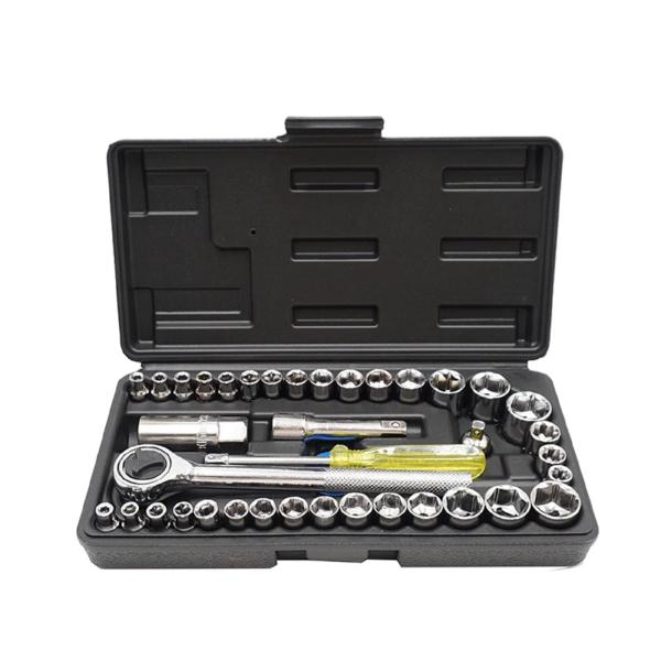 ROKOPO 40 PCS Screw Driver/Spanner/Wrench Set Automobile Tool Box Set