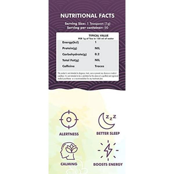 INNOVEDA Jasmine Green Tea Helps To Relax Mind Calm Nerves 50 Tea Cups