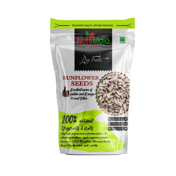 Nutsmojo Premium Raw Sunflower Seeds Rich in Vitamin E, Magnesium