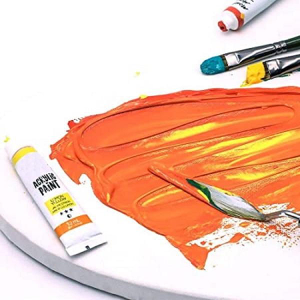 GOLDLEAF Acrylic Paint Set 24 Colours 36ml, Perfect for Canvas JioMart