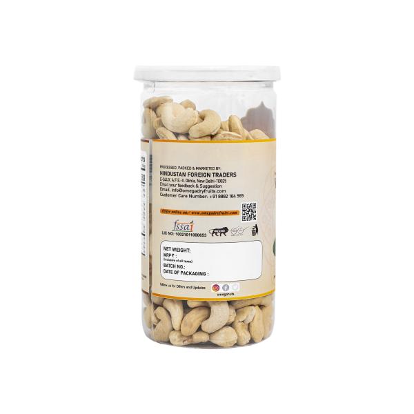 OMEGA 100 Natural Premium Whole Kaju / Cashews (400 g) JioMart