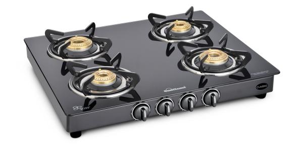 sunflame four burner euro glass top gas stove