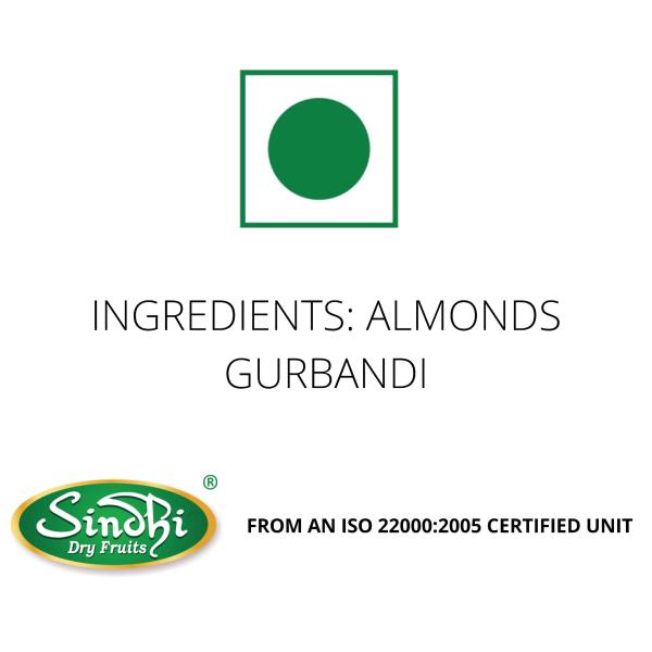 Sindhi Dry Fruits Gurbandi Badam, Premium Gurbandi Almond Giri, Desi