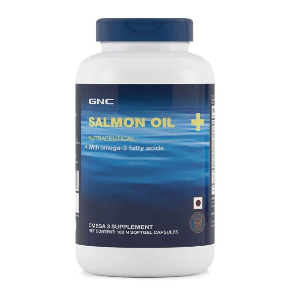 GNC Salmon Oil 1000 mg 180 Capsules JioMart