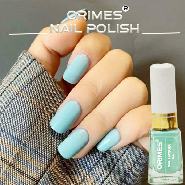 Orimes Dark Mixed Color Classic Shine Summer Spring Sky Blue Nail
