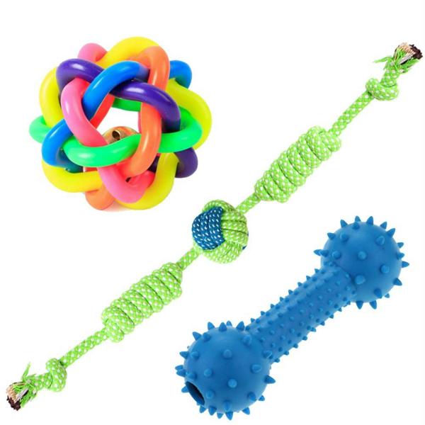 Petvogue Dog, Pets Rope Toy, Chew Toy Of 3) JioMart