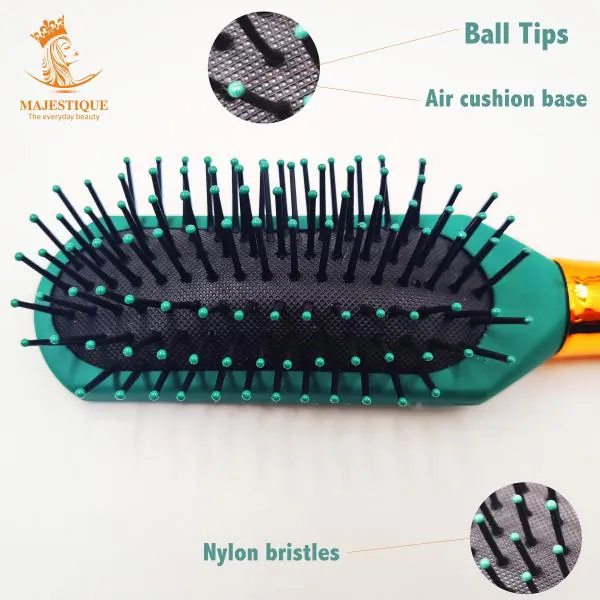 Majestique Styling Brush For Curly Hair 7 Row Hair Brush for Separating,  Shaping & Defining - JioMart