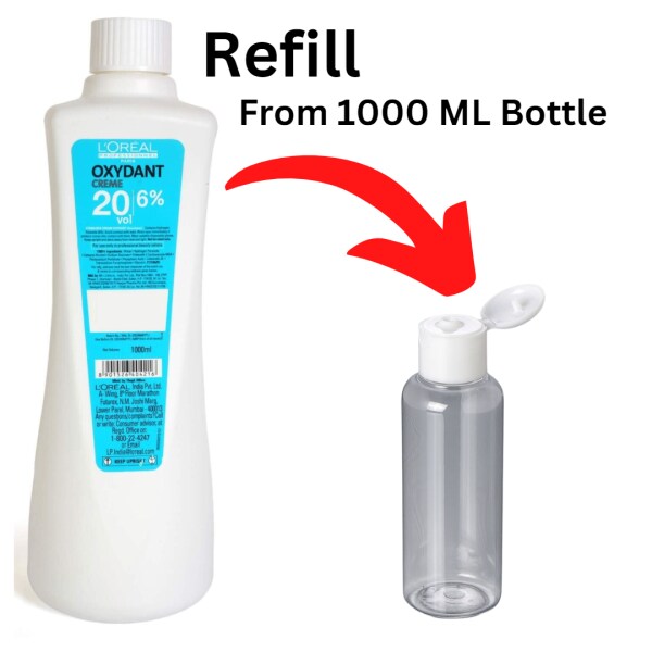 Loreal Majirel Hair Color No 5 Light Brown with Refilled Developer 100