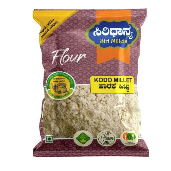 SIRI MILLETS Kodo Millet Flour Vegetarian Good Source of Vitamin B6 and