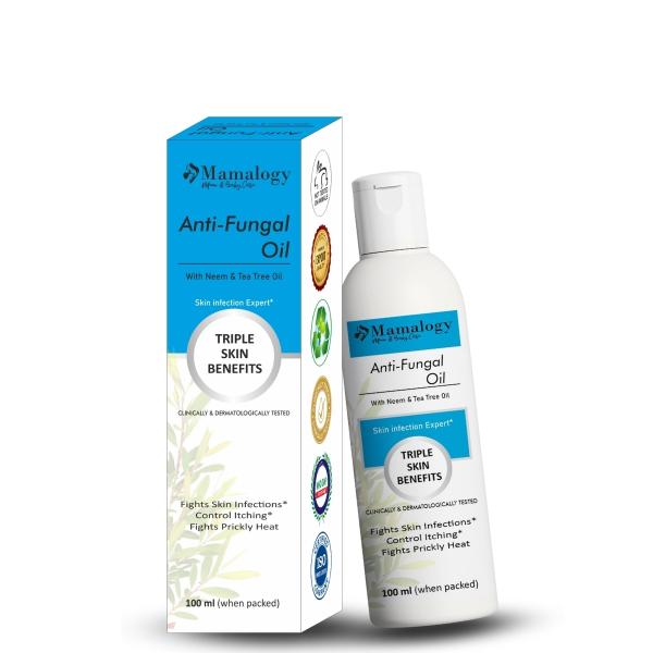 Mamalogy Anti Fungal Oil (100ml) JioMart