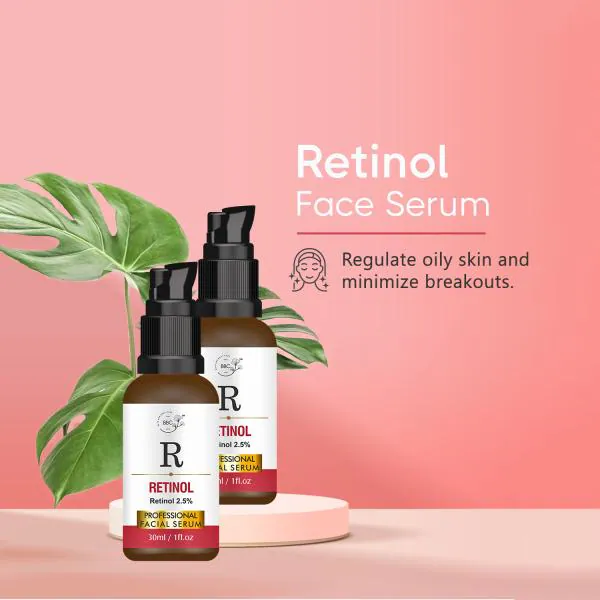 BATH AND BODY CHEFBBC Retinol Face Serum l Face Serum For Oily Dry