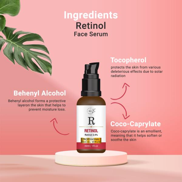 BATH AND BODY CHEFBBC Retinol Face Serum l Face Serum For Oily Dry