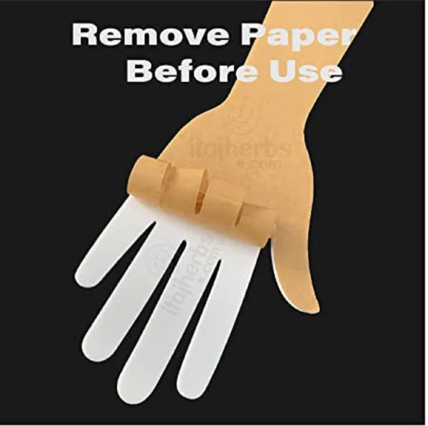 GULMOHAR Reusable Acrylic Hand for Mehndi Practice (White, Pack of 1