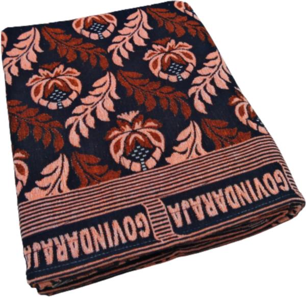 Truevelli Multicolor Cotton Floral Single Bed Top Sheet For Mild Winter