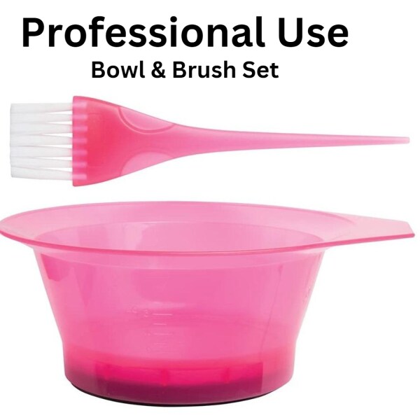 Hair Color Mixing Bowl & Brush Set Professional "avantgarde" JioMart