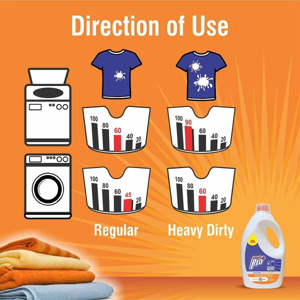 Hopen Liquid Detergent 5 L, Liquid Laundry Detergent for Front Load