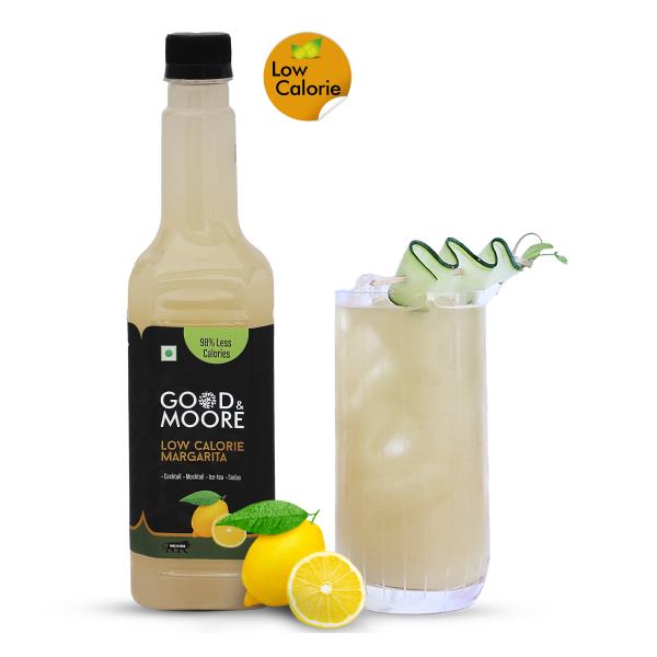 GOOD&MOORE Low Calorie Margarita Mix Cocktail Syrup Great for Alcoholic