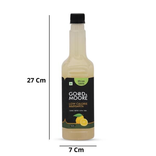 GOOD&MOORE Low Calorie Margarita Mix Cocktail Syrup Great for Alcoholic