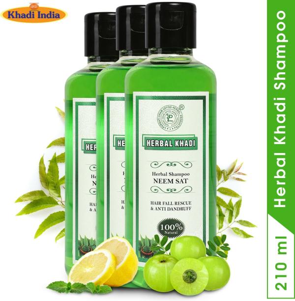 Herbal Khadi Neemsat Fenugreek Extracts Herbal Shampoo, Anti Dandruff