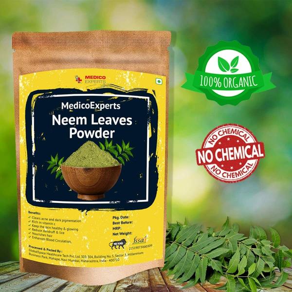 MedicoExperts Neem Powder 320gm For Face Pack, Pimple, Hair & Dandruff Cleanser JioMart
