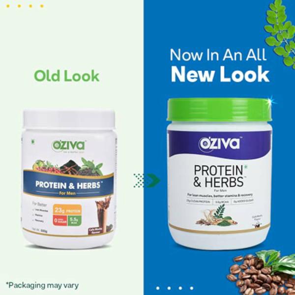 Oziva Protein And Herbs For Men 500 g JioMart