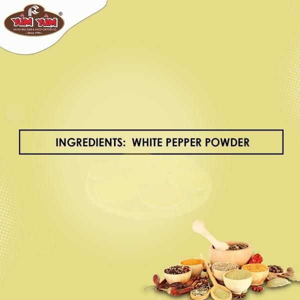YUM YUM White Pepper Powder 200 g JioMart