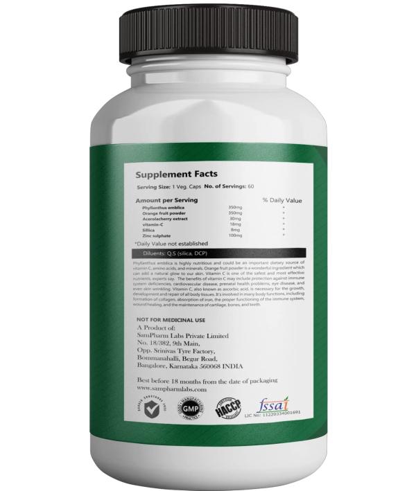 Sam Health VitaminC Complex 60 Capsules JioMart