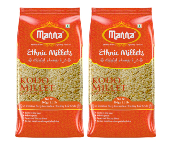 Manna Kodo Millet 1Kg Natural Grains Unpolished Millets Siridhanya