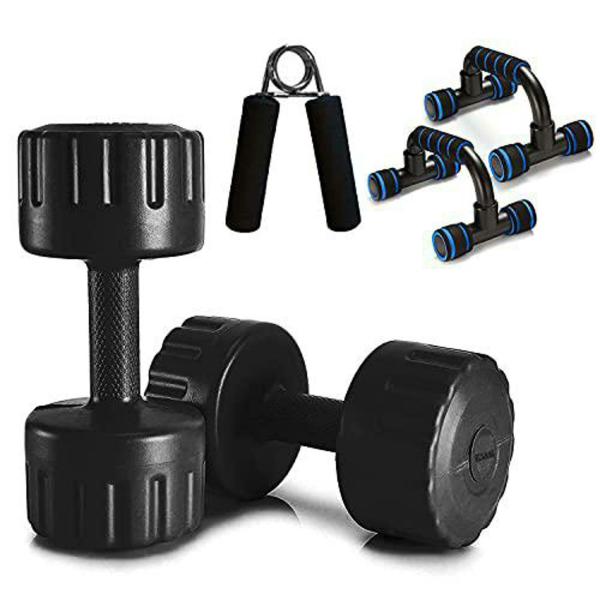 COMPASS SPORTS PVC (Polyvinyl Chloride) Dumbbell Set for Men and Women