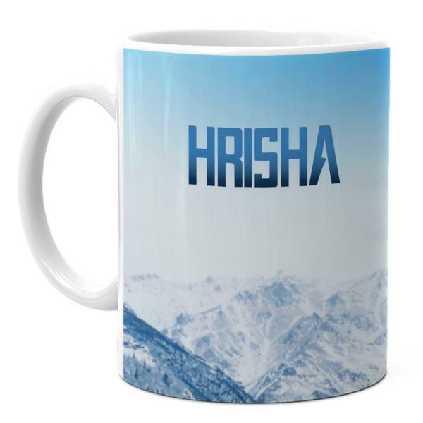 Hot Muggs Me Skies Mug - Hrisha Personalised Name Ceramic, 315ml, 1 Unit -  JioMart