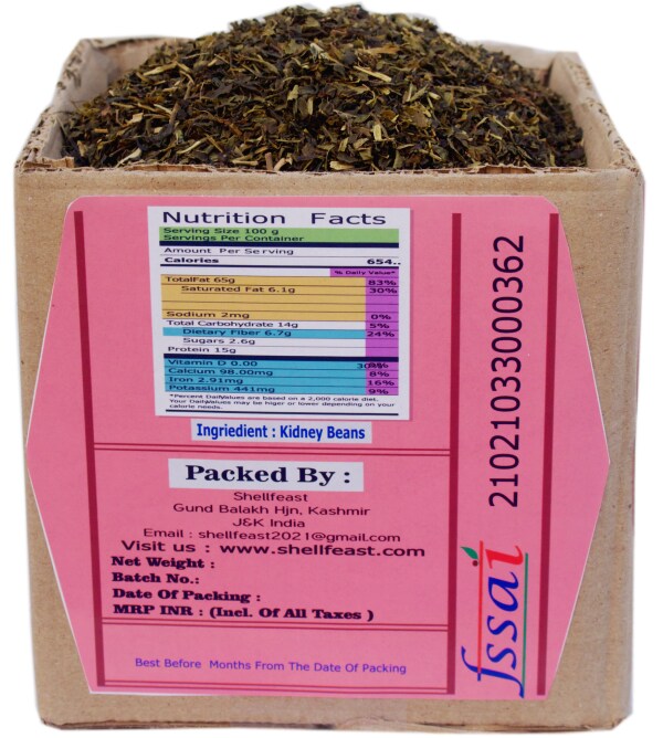 Shellfeast Kashmiri Pink Salt Tea 250g, Kashmiri Tea Leaves , Noon Chai