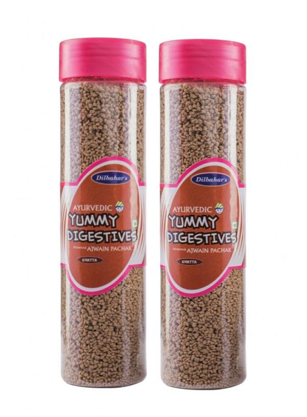 Dilbahars Yummy Digestive Ajwain Pachak 190 gm Pack of 2 JioMart