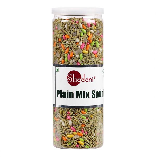 Shadani Plain Mix Sugar And Fennel Mouth Freshener 250 g l Mouth