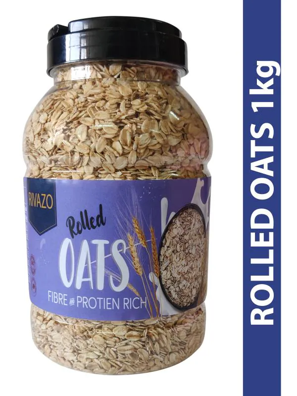 Rivazo 100 Natural Gluten Free Australian Rolled Oats For Power Packed