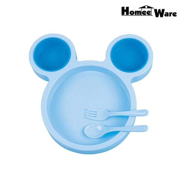Homee Ware Cartoon Shaped Smiley Plates for Return Gifts on Kids