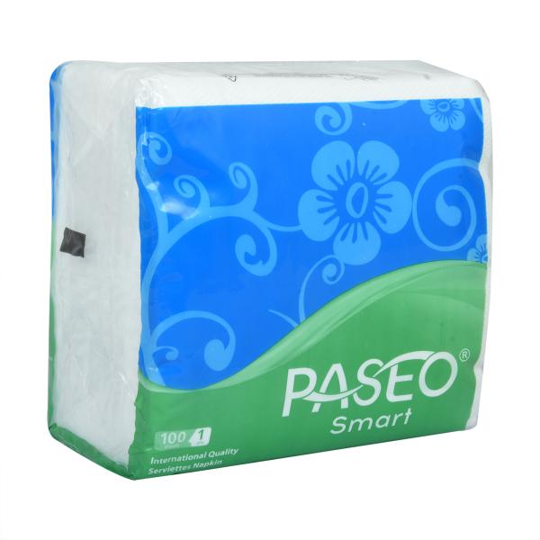 Paseo Smart Extra Soft 30 x 30 cm Tissue Paper Napkins 100 Pulls Pack