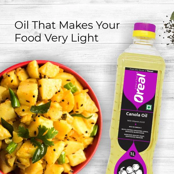 Oreal 7L Cold Press Canola Oil Healthiest Cooking Oil Rich in Omega