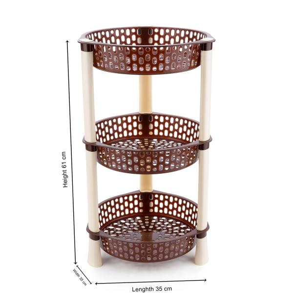 Biltoxi Multipurpose Kitchen Storage Basket, Vegetable Racks and Office