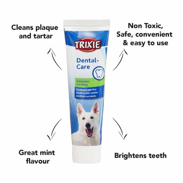 Trixie Dog Toothpaste With Mint Pleasant Mint Fragrance For Dental